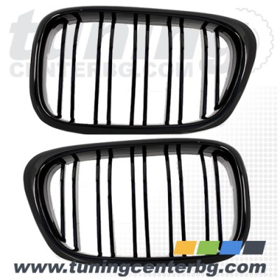 Решетки за BMW 5 E39 /Double Stripe Black/ Решетки за BMW 5 E39 /Double Stripe Black/